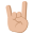 :sign_of_the_horns_medium-light_skin_tone: 🤘🏼